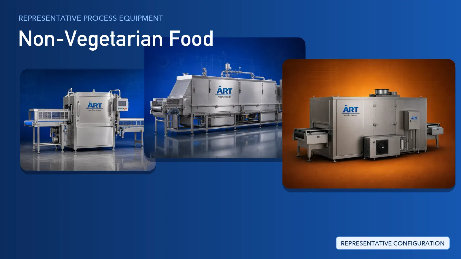Representative Eggs Processing Plant & Machinery Solutions process equipment by ART Mechatronics