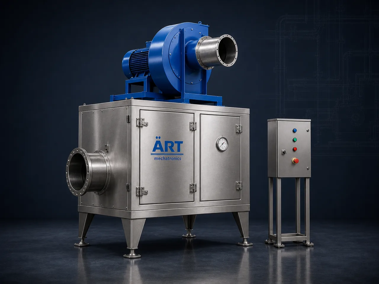 Industrial Air Filter Unit by ART Mechatronics