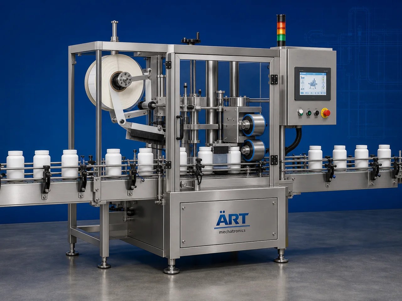 Wraparound Labelling by ART Mechatronics