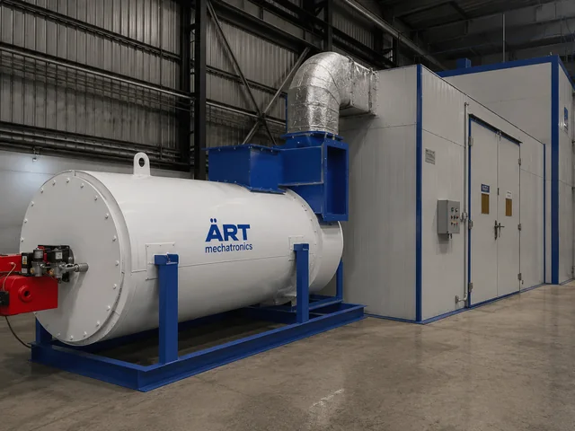 ART hot air generator installed in Egypt