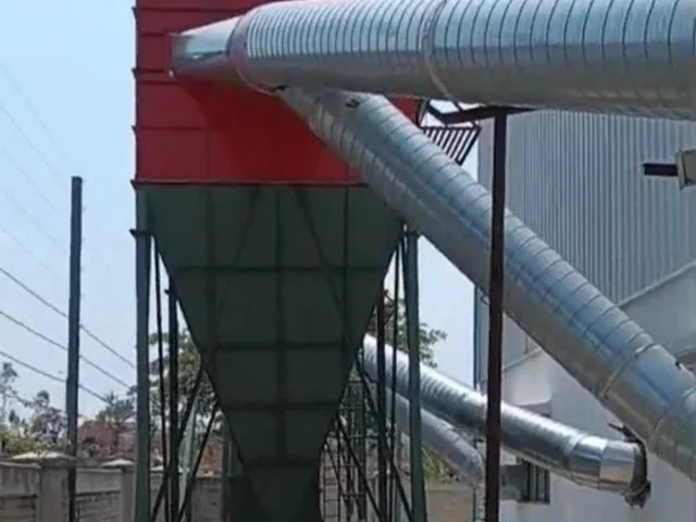 ART dust collector machine installed in Morocco